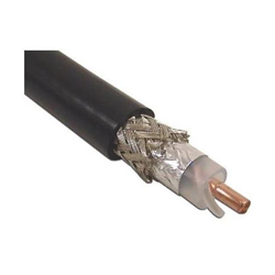 Cable Coaxial RG-8, malla 95% Solido 97% MALLA CU-RLL 305MT